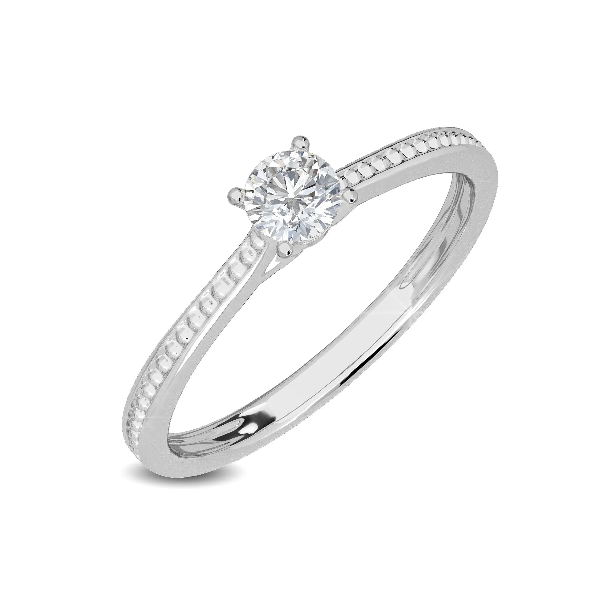 0.20 CT Miray Solitaire Ring