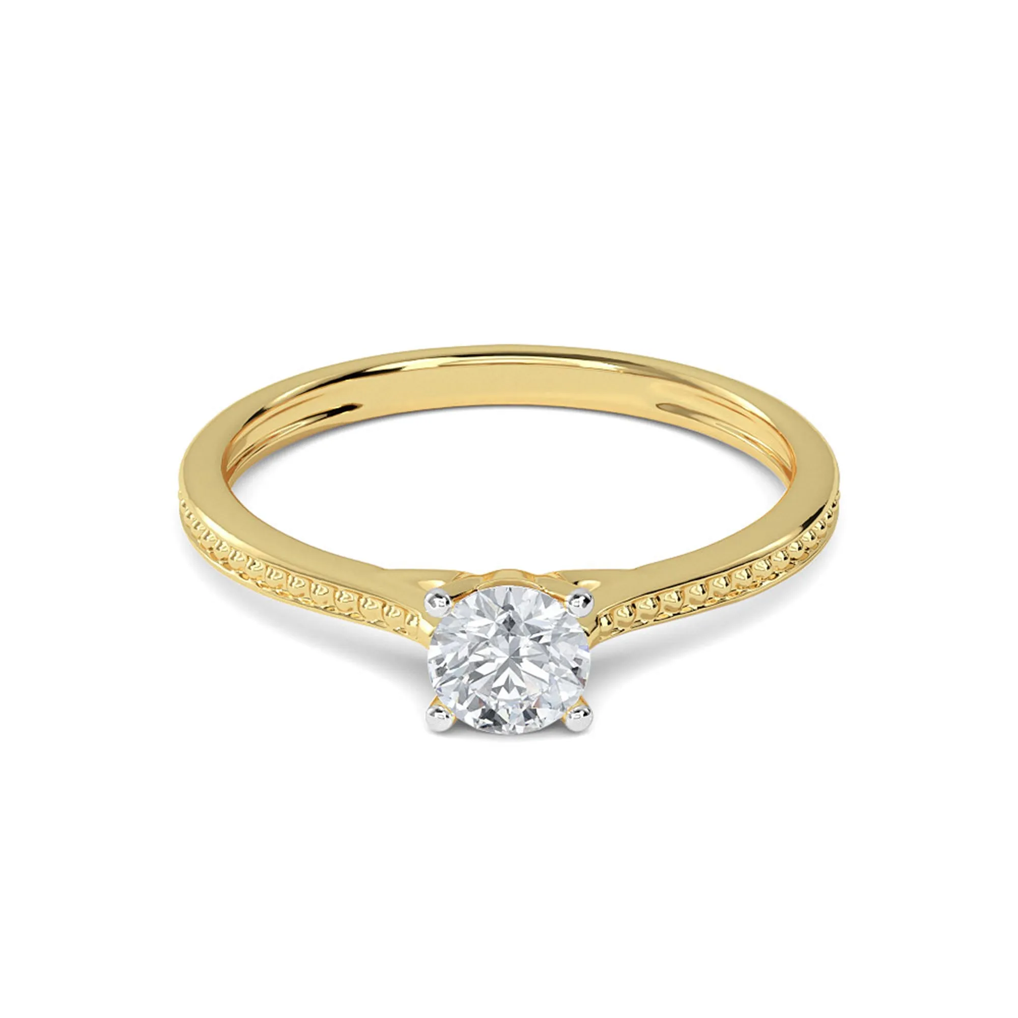 0.20 CT Miray Solitaire Ring