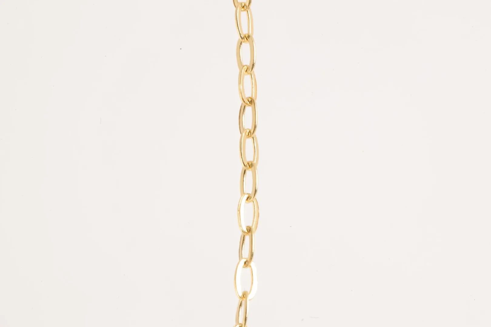 20" 18k Yellow Gold Cable Link Chain Necklace (1.68g.)