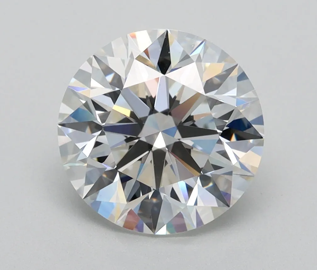 2.84 Carat Round Lab Grown Diamond