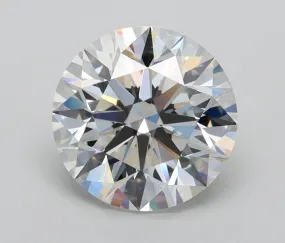 2.84 Carat Round Lab Grown Diamond