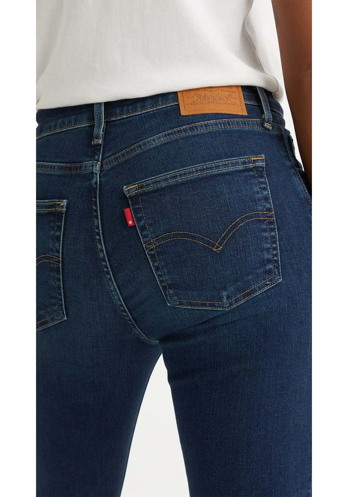 724 High Rise Straight Jean