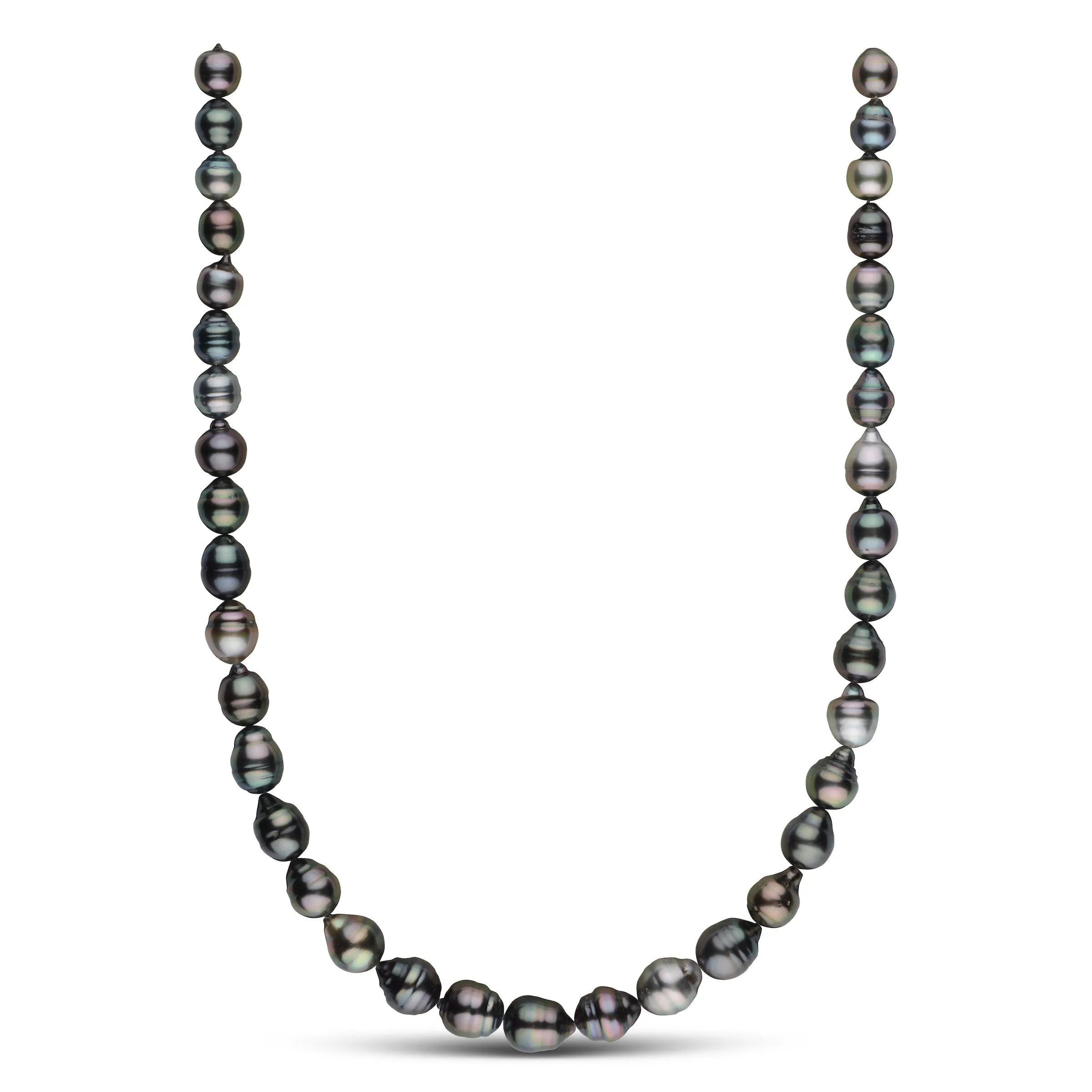 8.5-10.8 mm AAA Tahitian Baroque Pearl Necklace