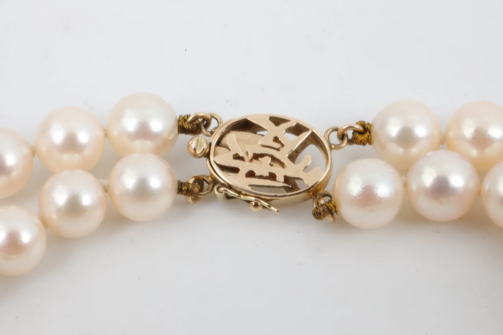 8.5" 14k Yellow Gold Pearl & Gold Bead Bracelet (24.84g.)