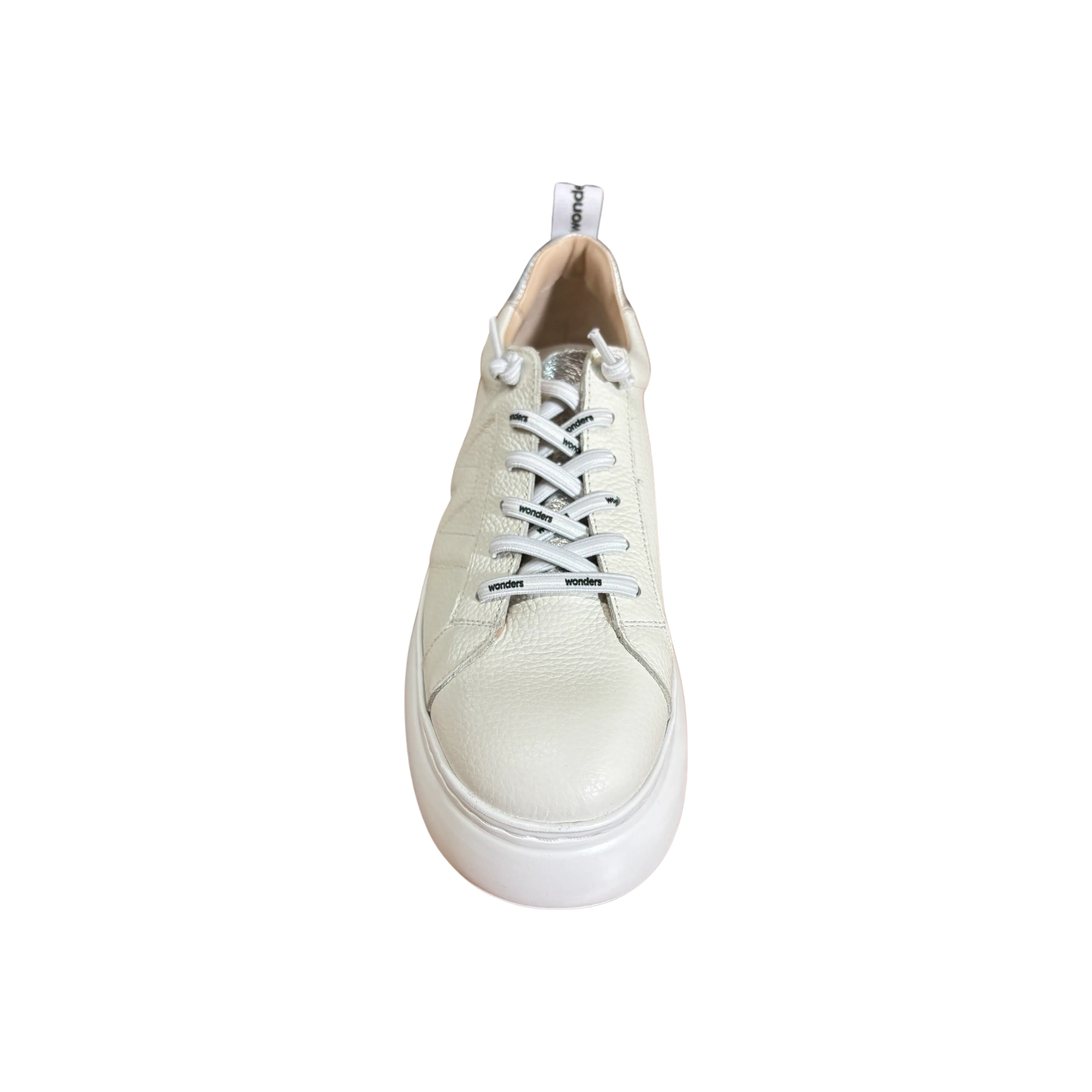 A2632 Off White Platform Sneaker