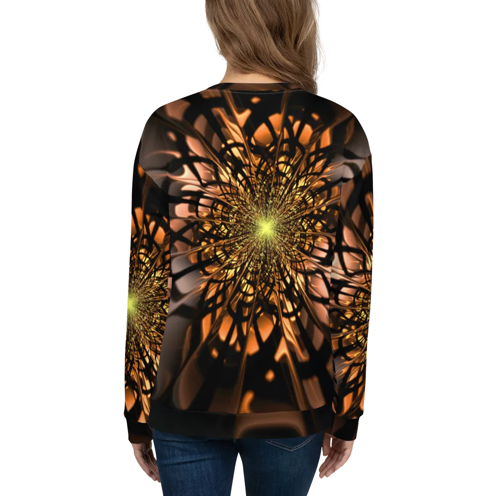 Abstract Flower 02 Unisex Sweatshirt