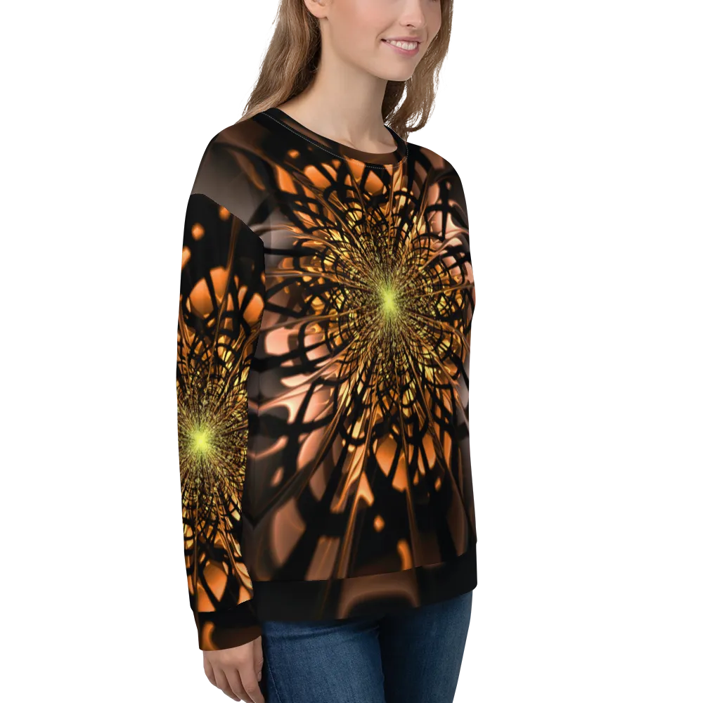 Abstract Flower 02 Unisex Sweatshirt