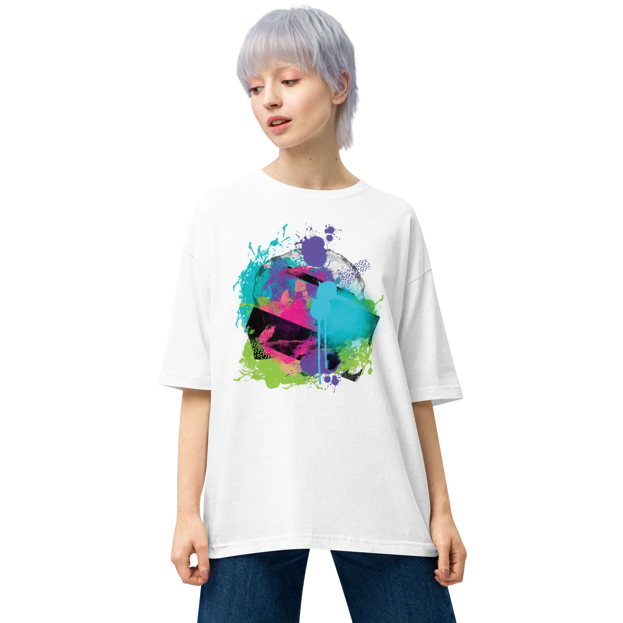 Abstract Series 03 Unisex Oversized T-Shirt