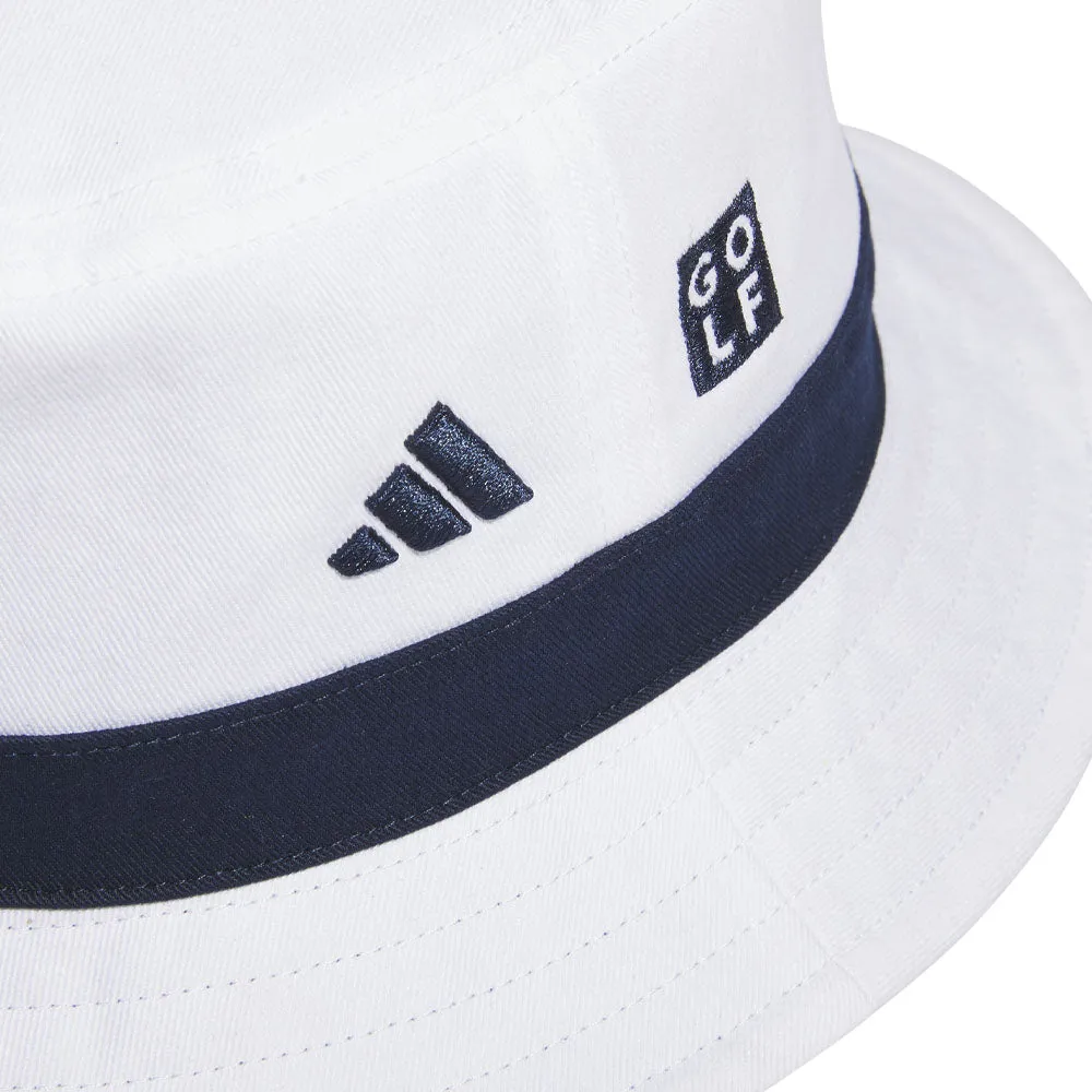 adidas Reversible Bucket Hat - White