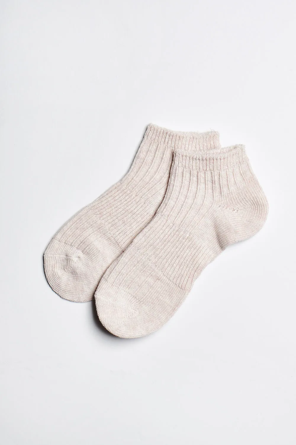 ALAMAE Rib Knit Ankle Sock