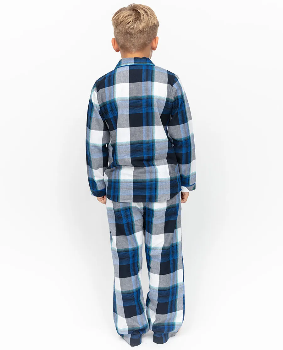 Aldrin Boys Check Pyjama Set