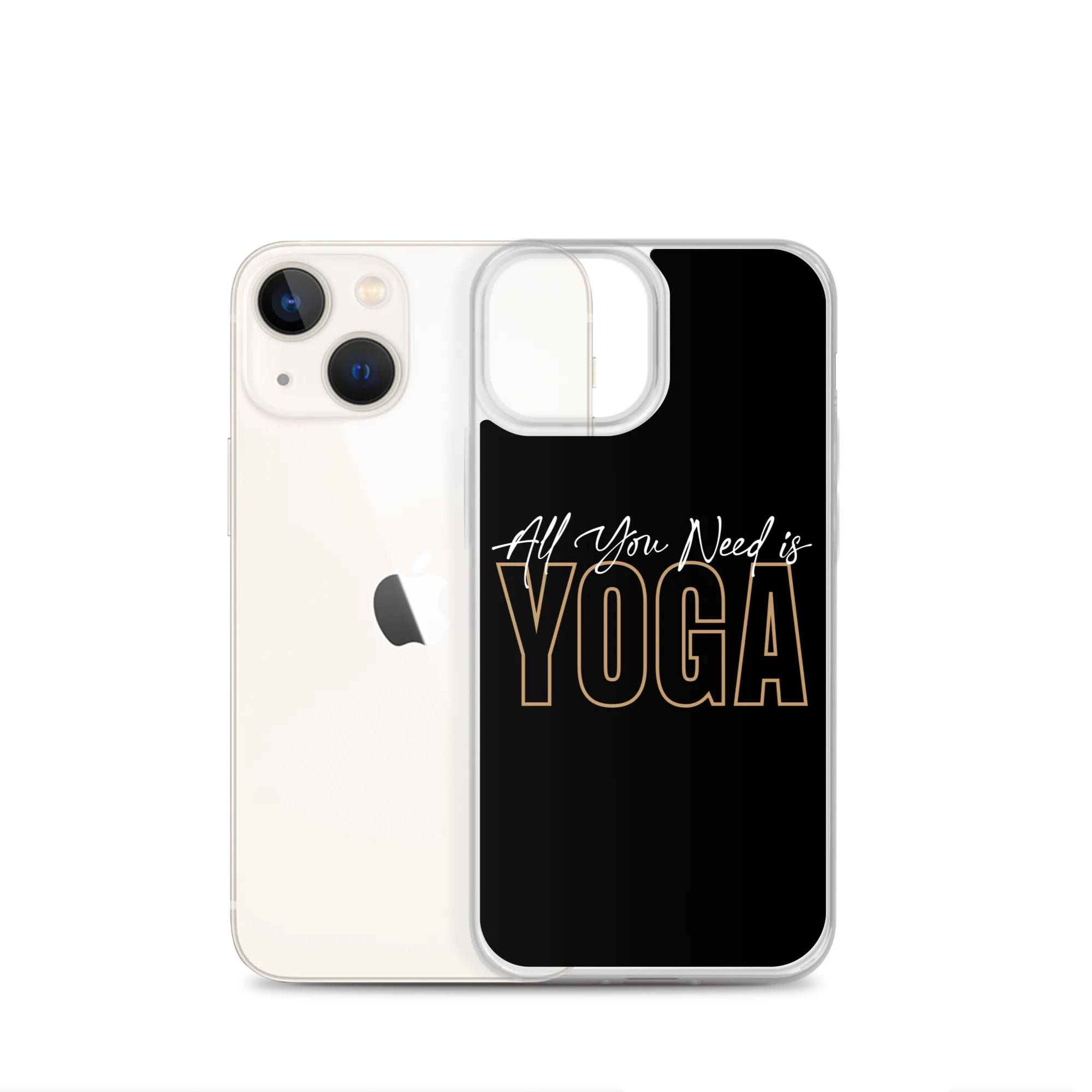 All You Need is Yoga Clear Case for iPhone®