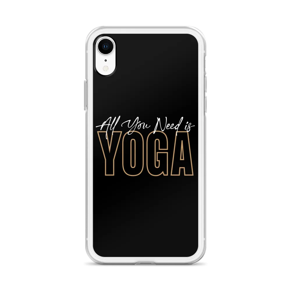 All You Need is Yoga Clear Case for iPhone®