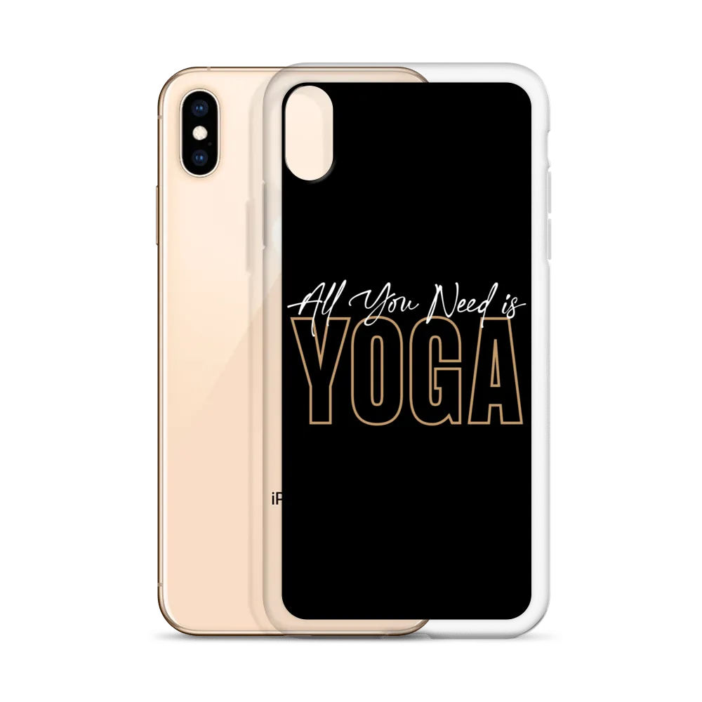 All You Need is Yoga Clear Case for iPhone®