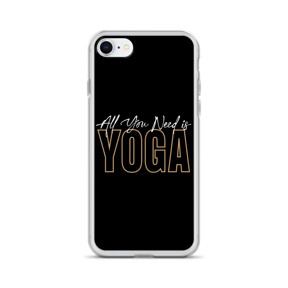 All You Need is Yoga Clear Case for iPhone®