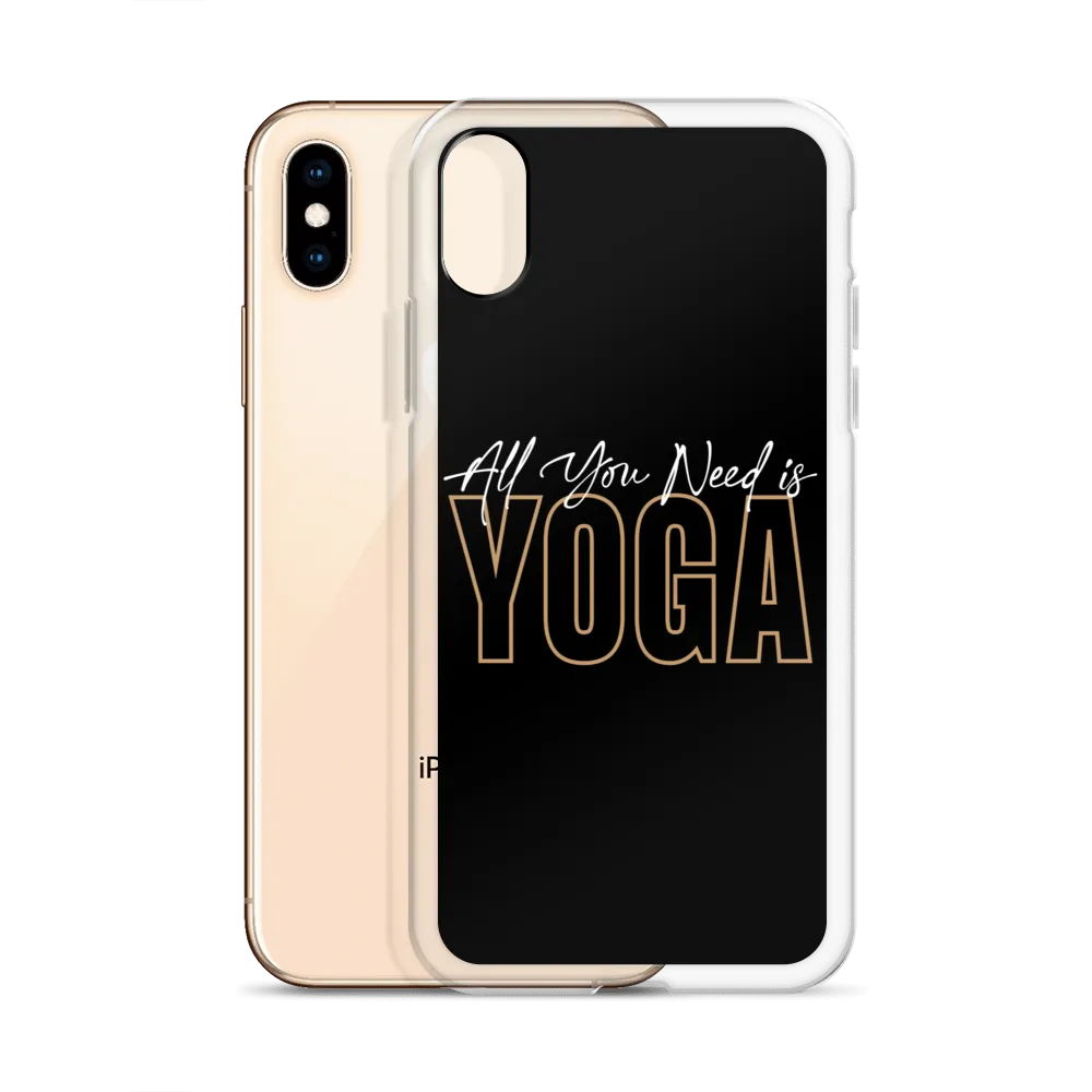 All You Need is Yoga Clear Case for iPhone®