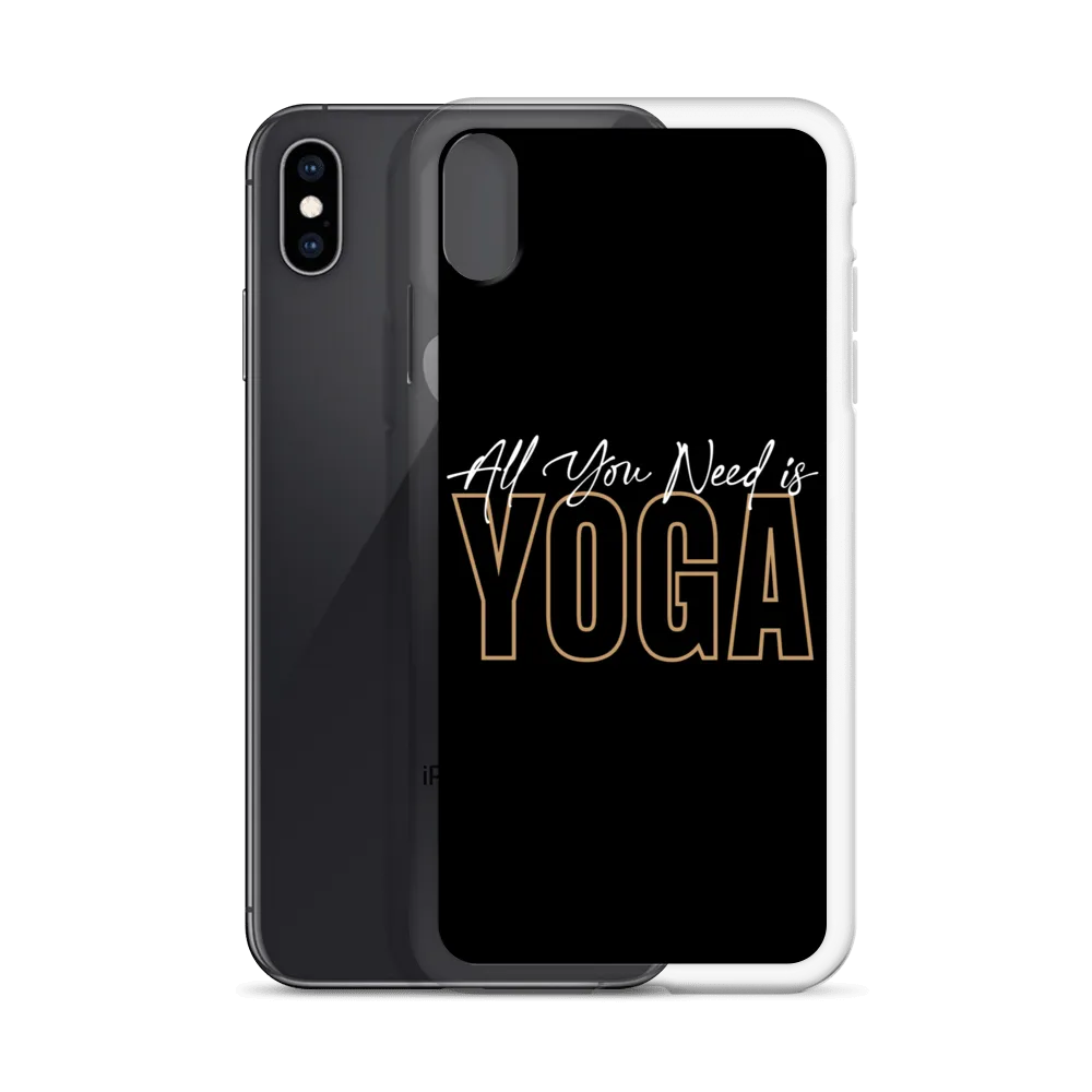 All You Need is Yoga Clear Case for iPhone®