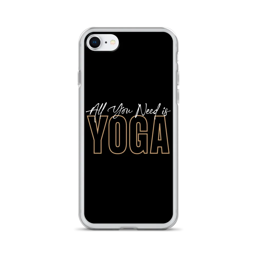 All You Need is Yoga Clear Case for iPhone®