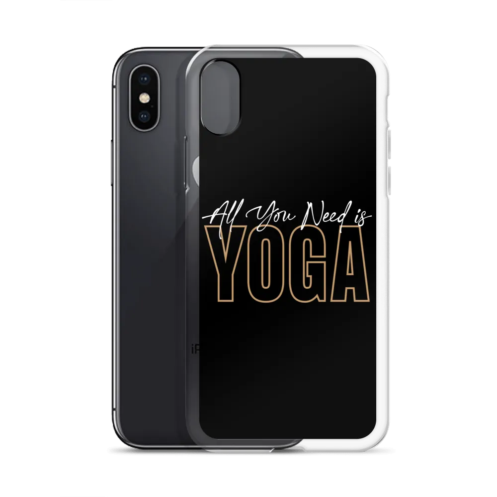 All You Need is Yoga Clear Case for iPhone®