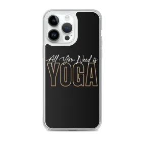 All You Need is Yoga Clear Case for iPhone®