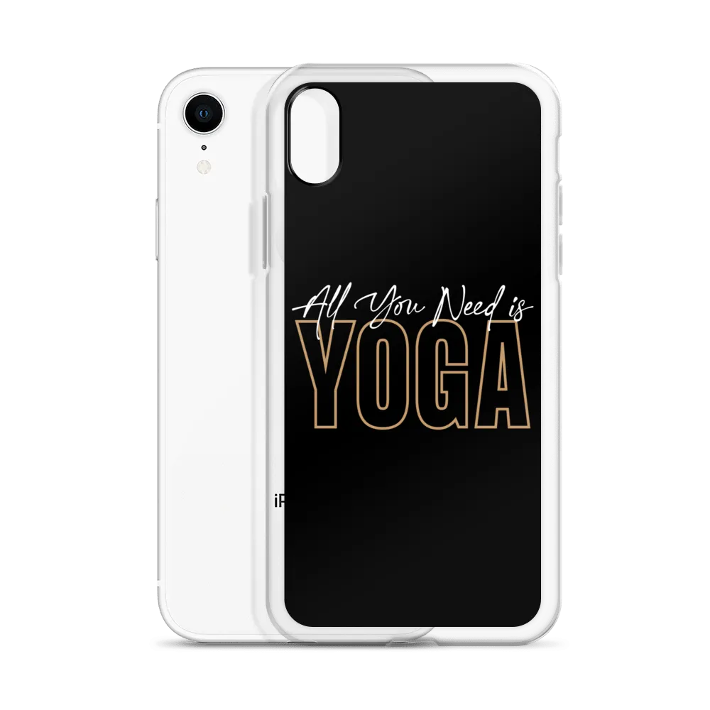 All You Need is Yoga Clear Case for iPhone®