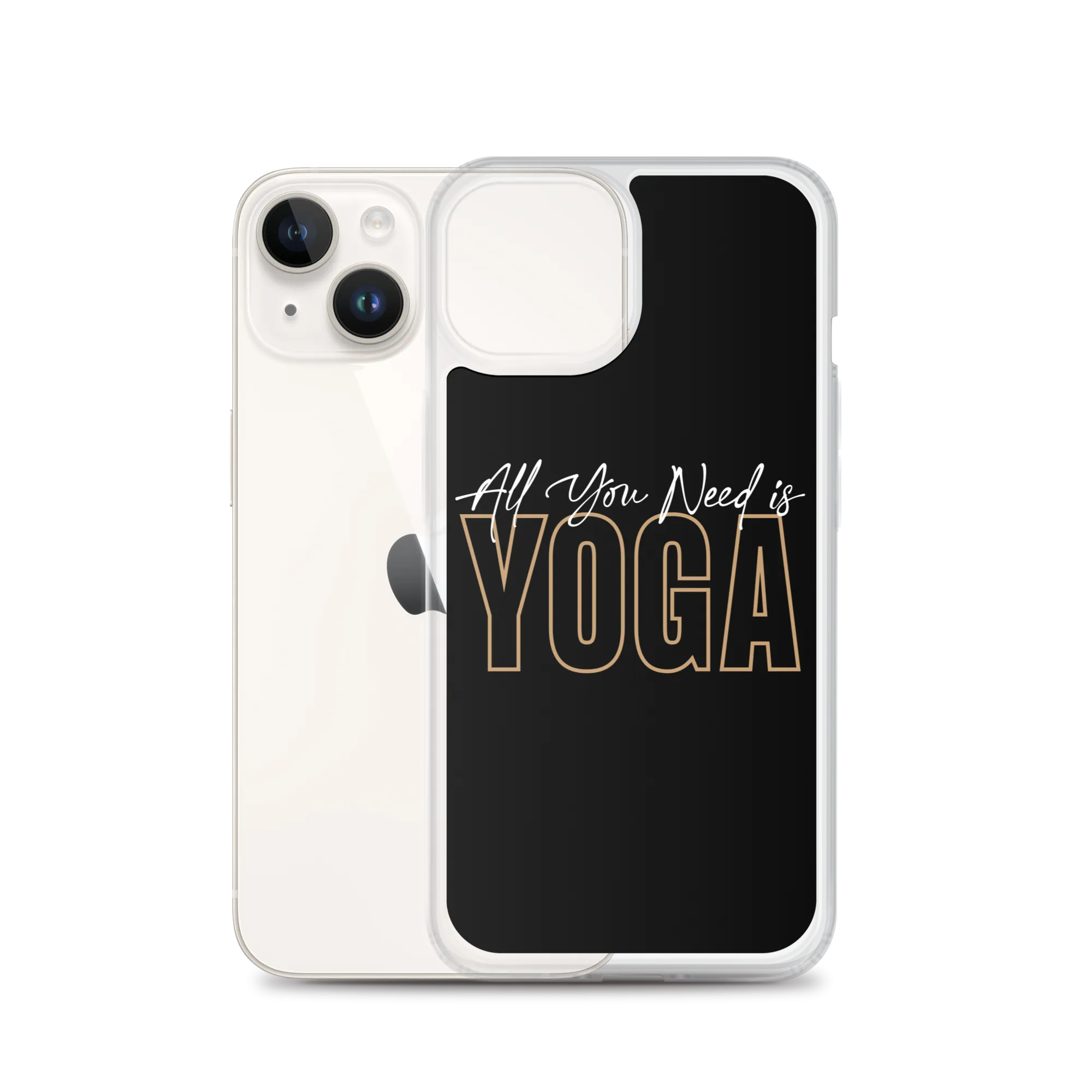 All You Need is Yoga Clear Case for iPhone®