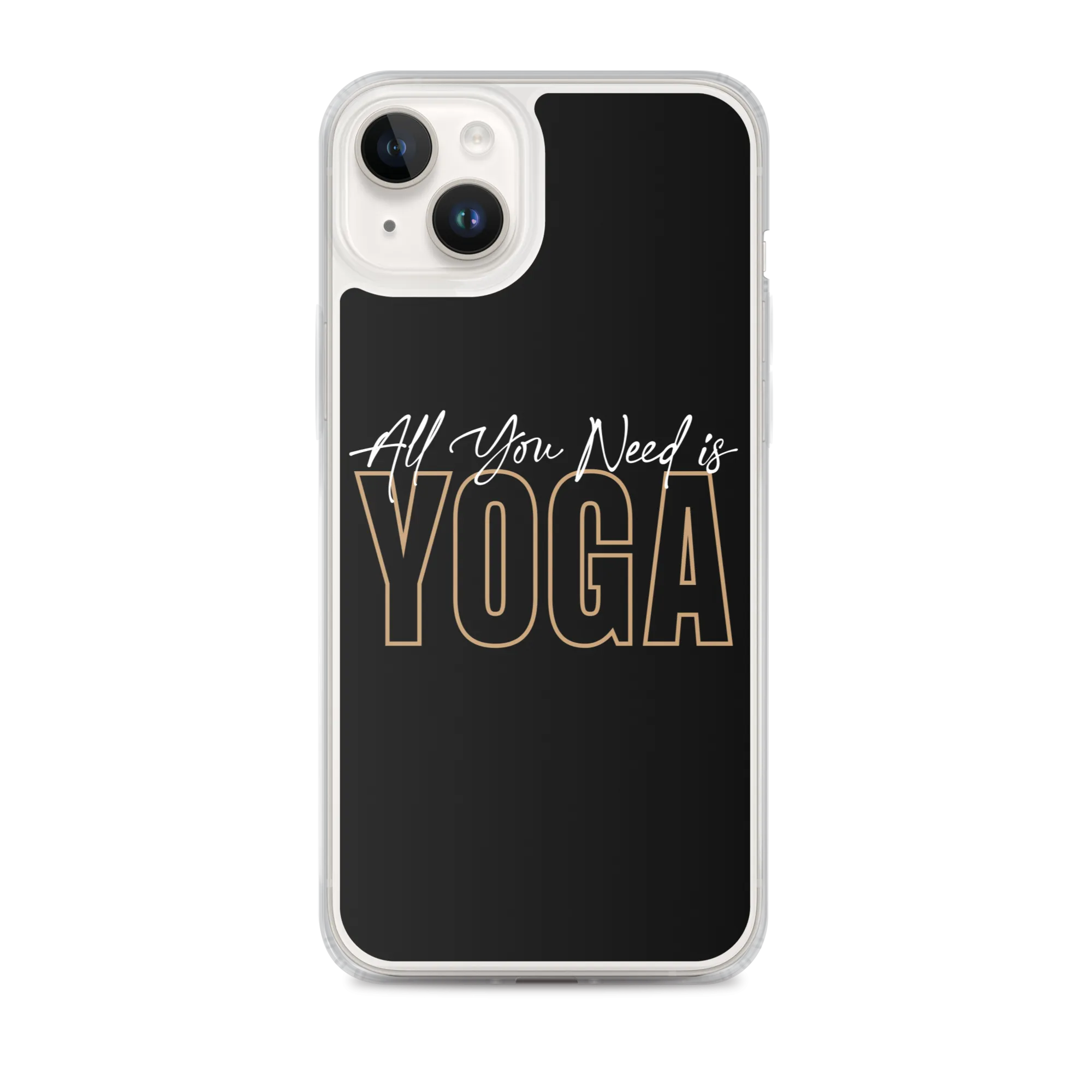 All You Need is Yoga Clear Case for iPhone®