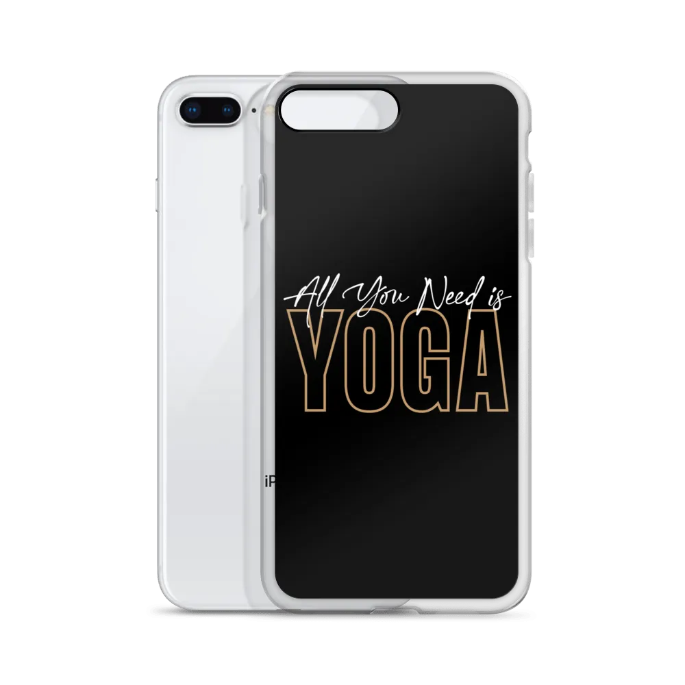 All You Need is Yoga Clear Case for iPhone®