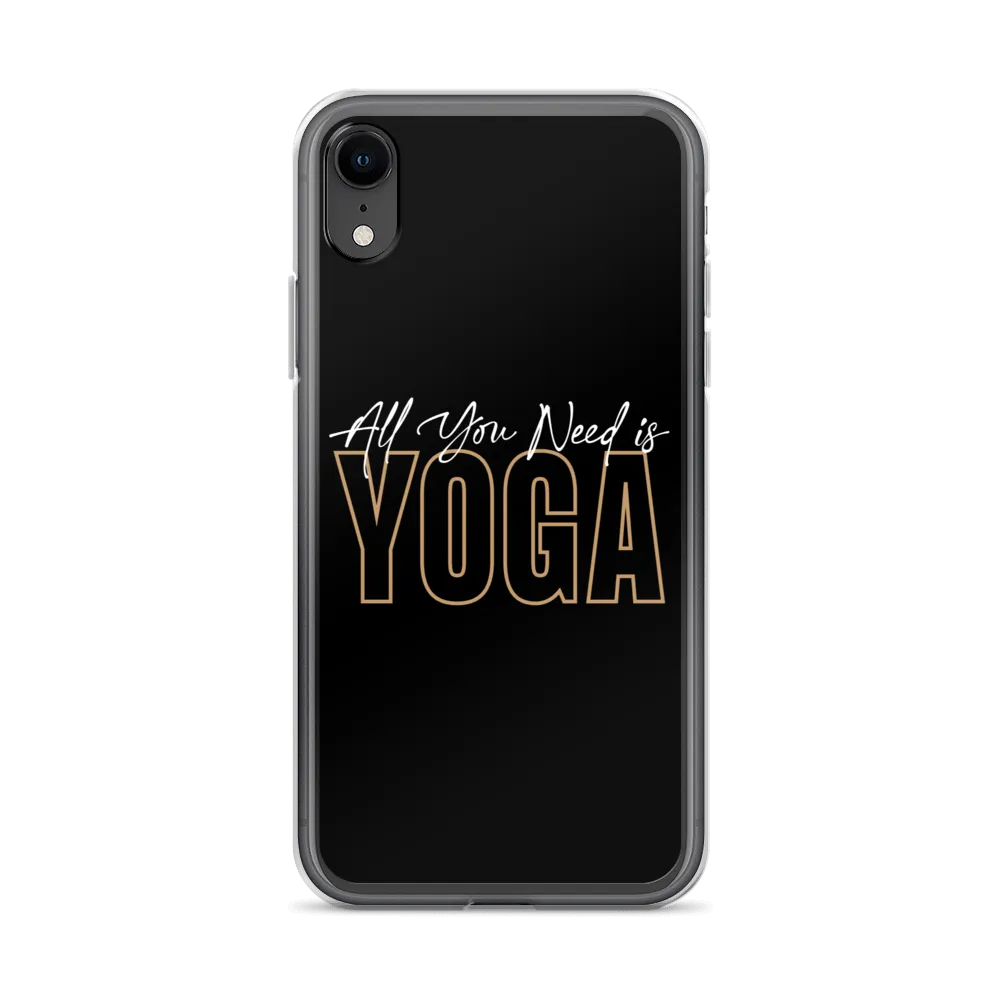 All You Need is Yoga Clear Case for iPhone®