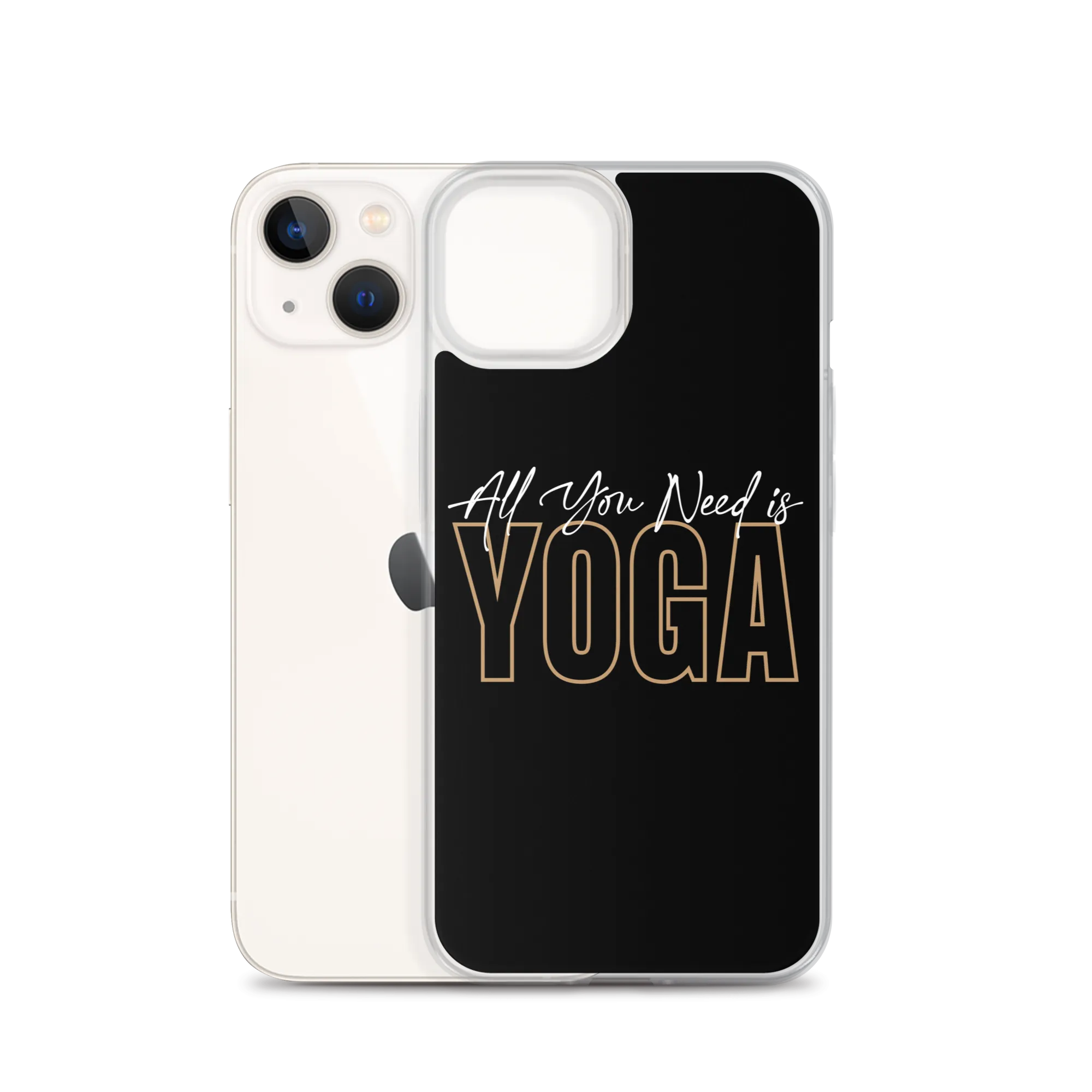 All You Need is Yoga Clear Case for iPhone®