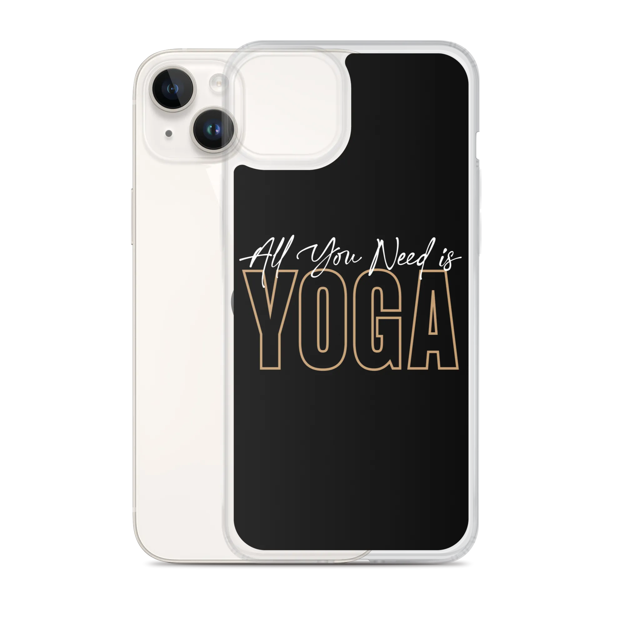 All You Need is Yoga Clear Case for iPhone®