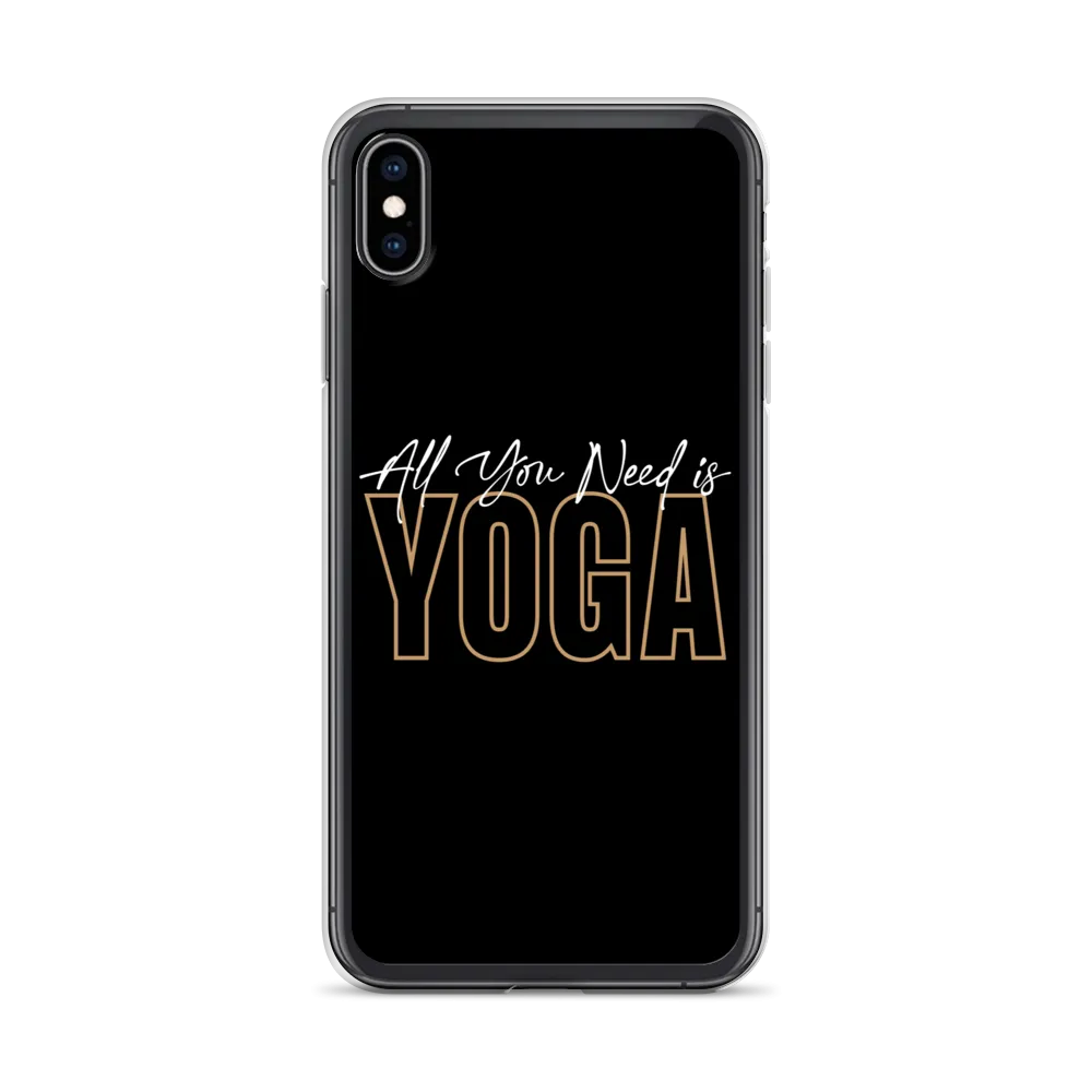 All You Need is Yoga Clear Case for iPhone®