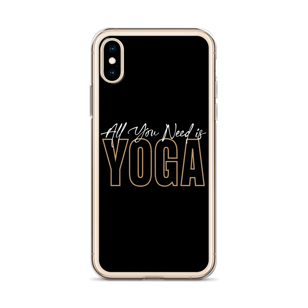 All You Need is Yoga Clear Case for iPhone®