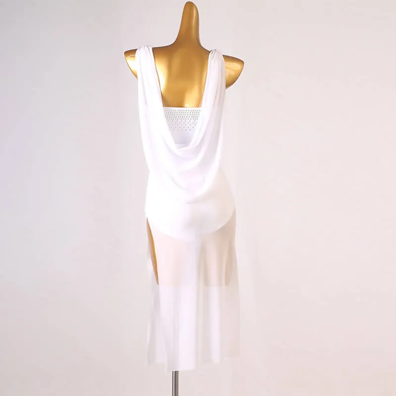 Angel's Whisper White Latin Dress | LQ320