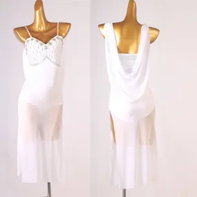 Angel's Whisper White Latin Dress | LQ320