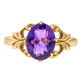 Antique Amethyst Ring