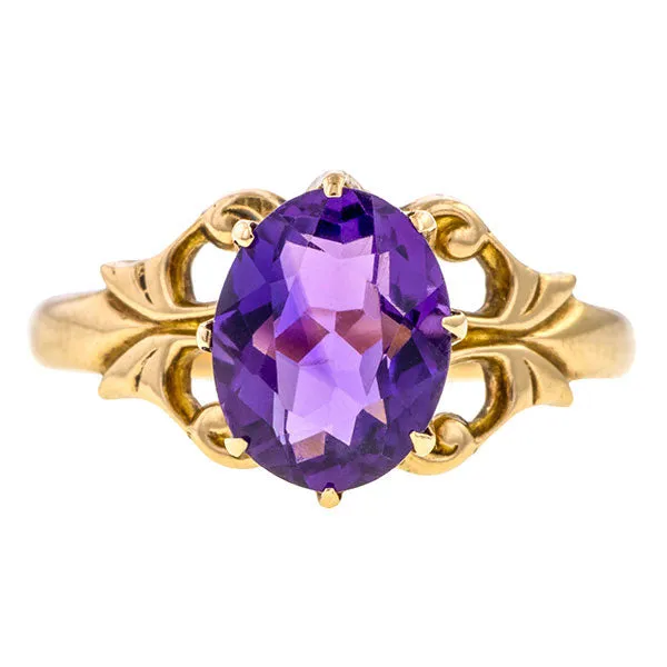 Antique Amethyst Ring