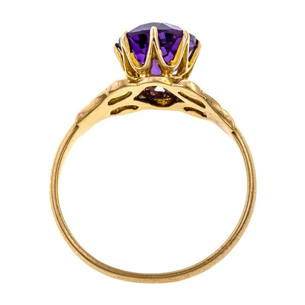 Antique Amethyst Ring