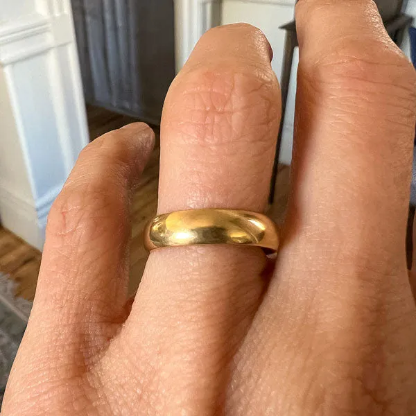 Antique Gold Band 1886