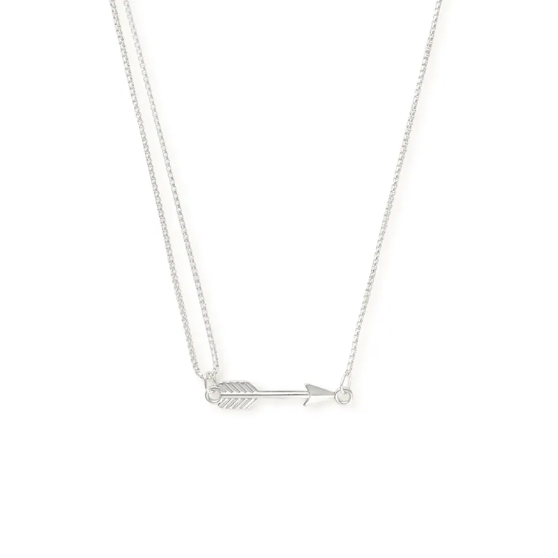 Arrow Pull Chain Necklace