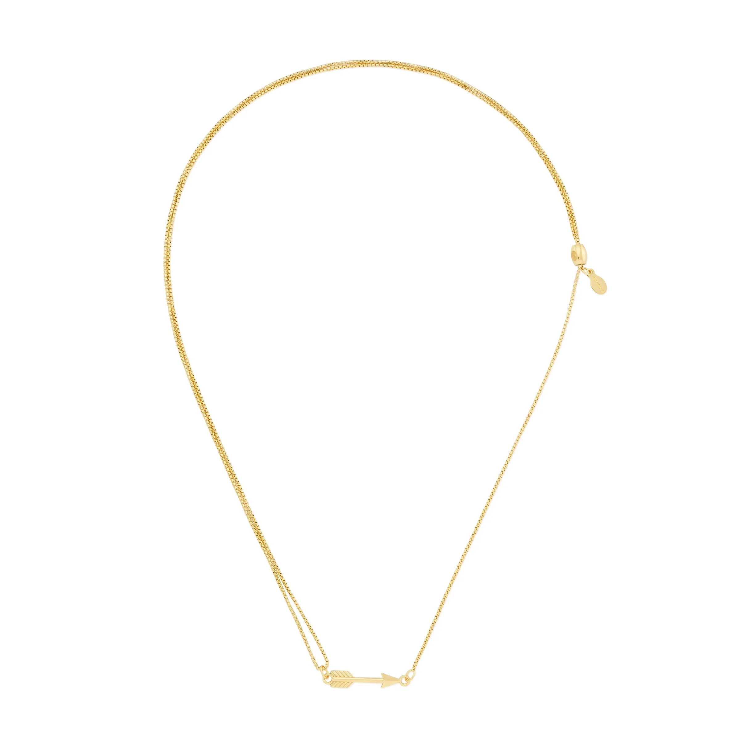 Arrow Pull Chain Necklace