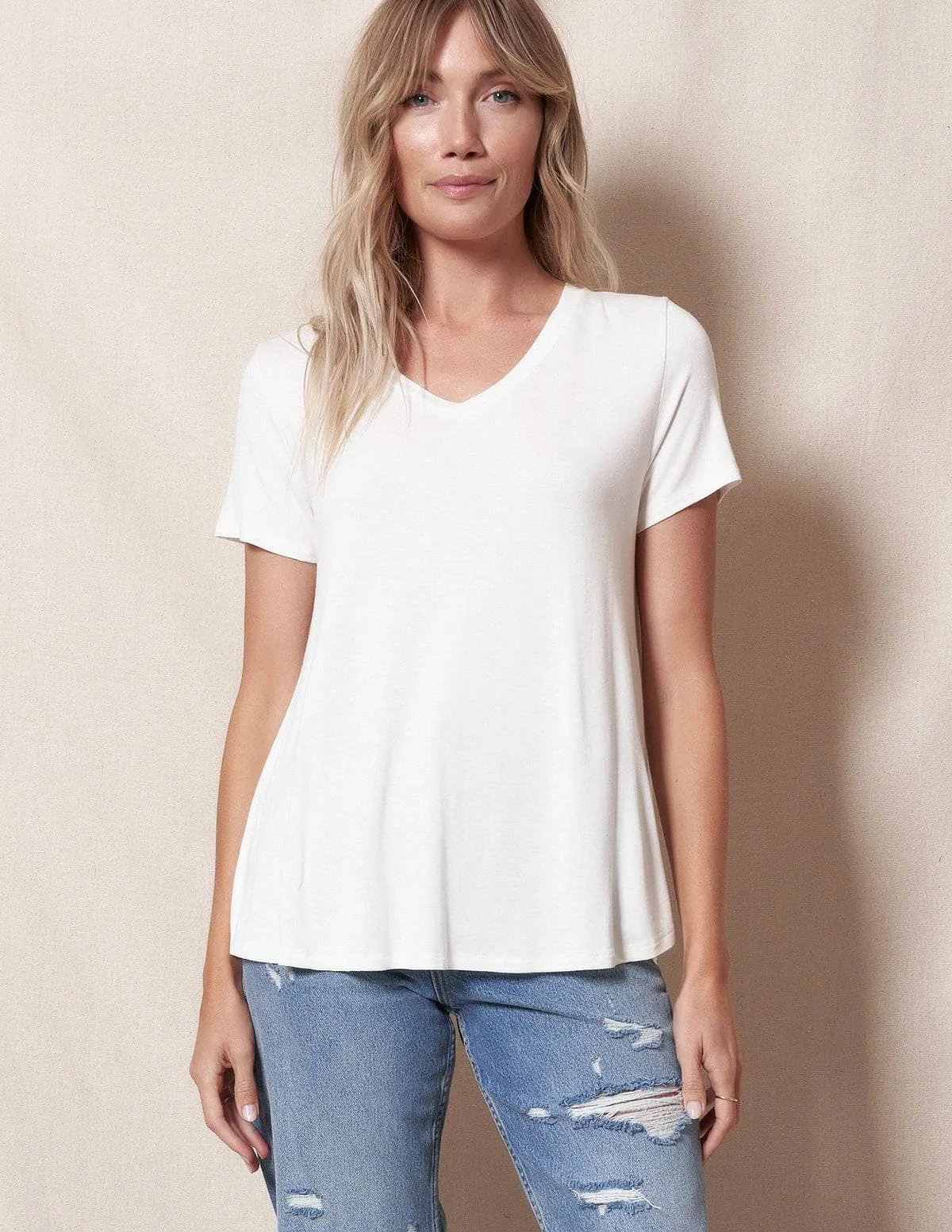 Bamboo V-Neck Tee