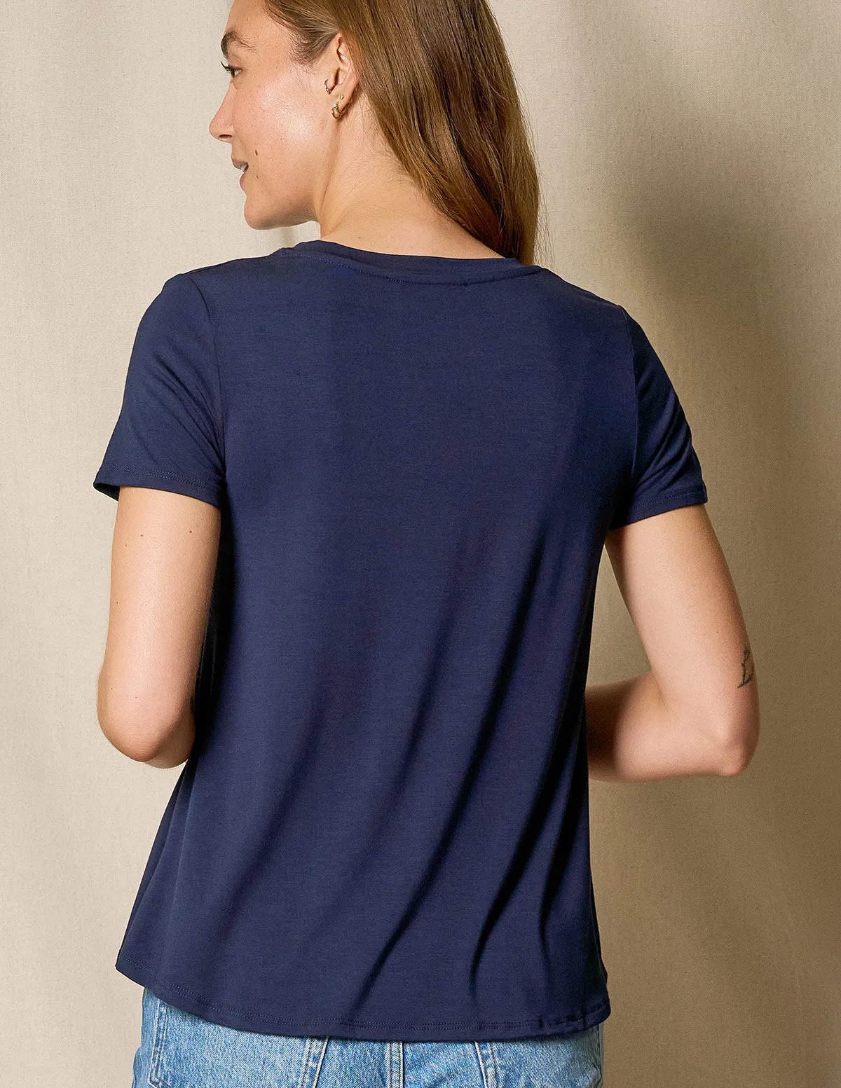 Bamboo V-Neck Tee