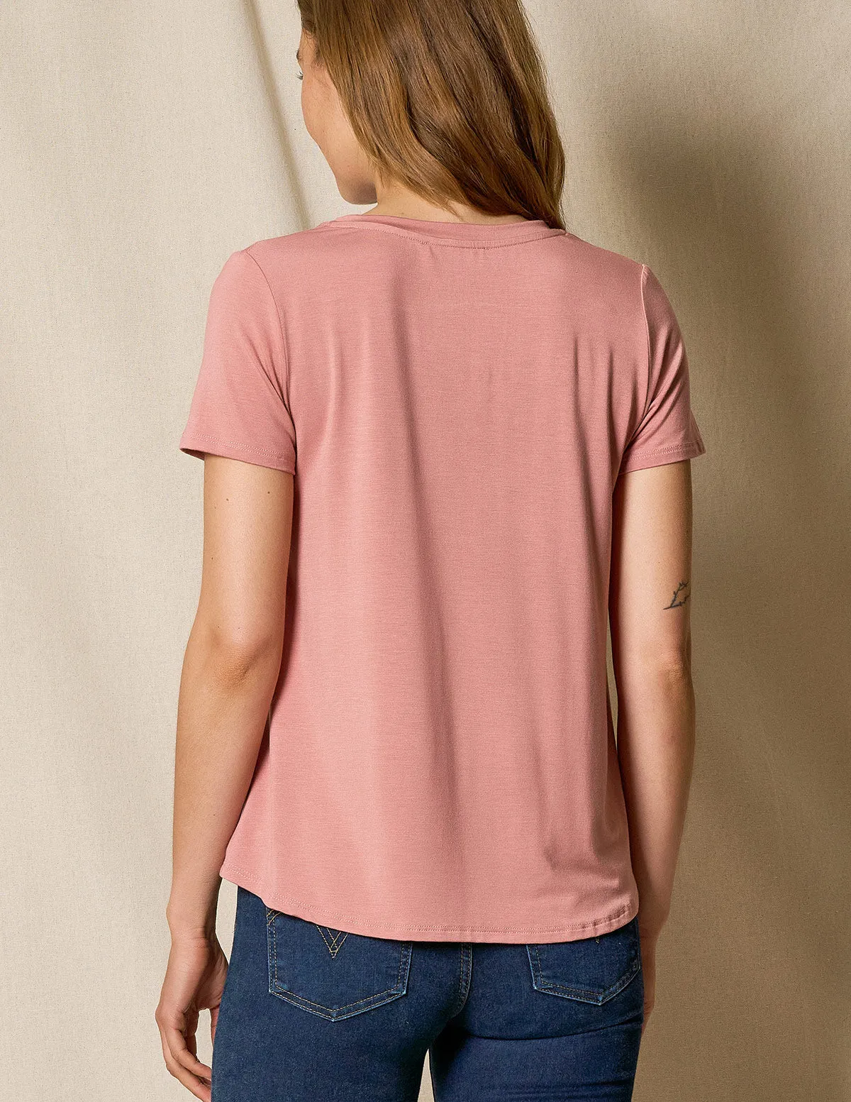 Bamboo V-Neck Tee