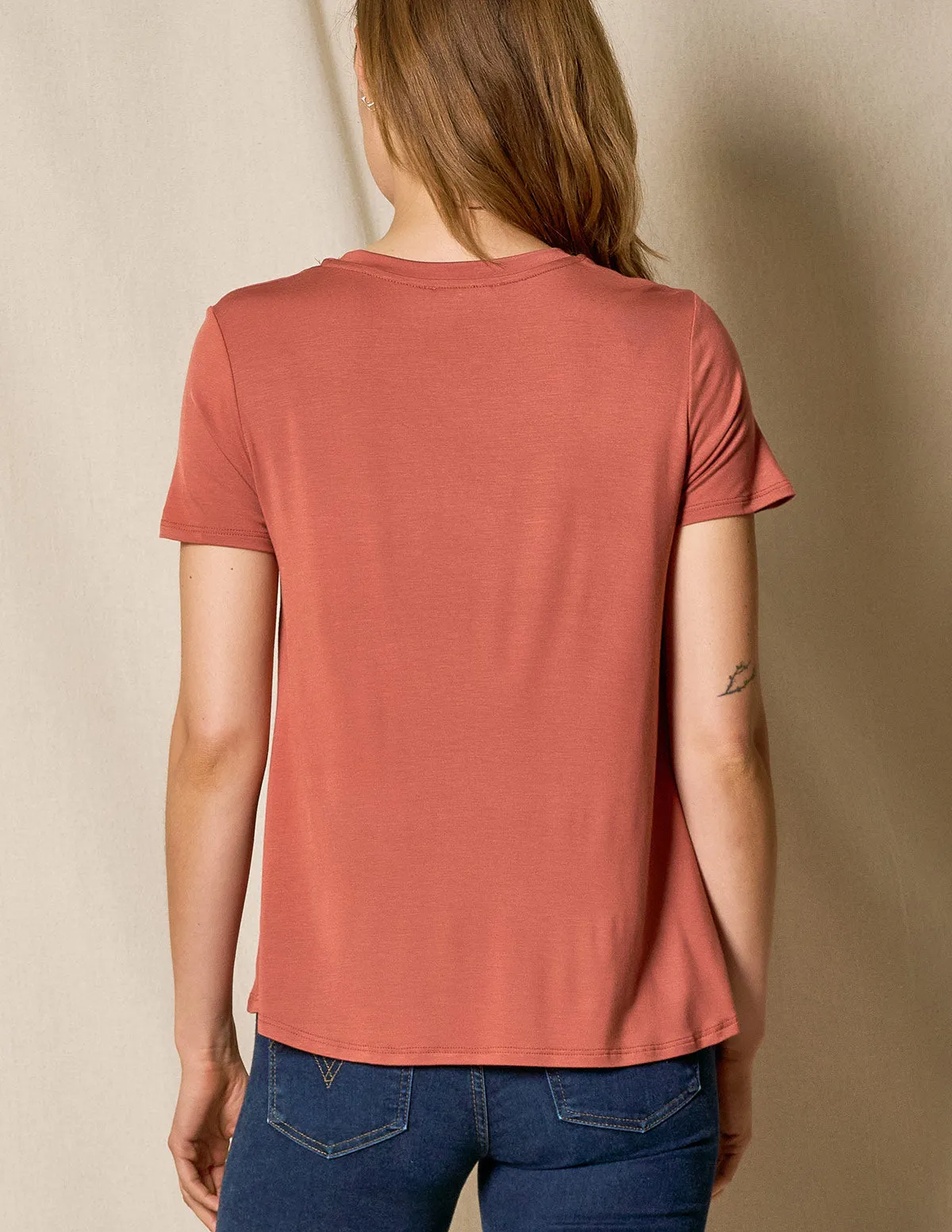 Bamboo V-Neck Tee