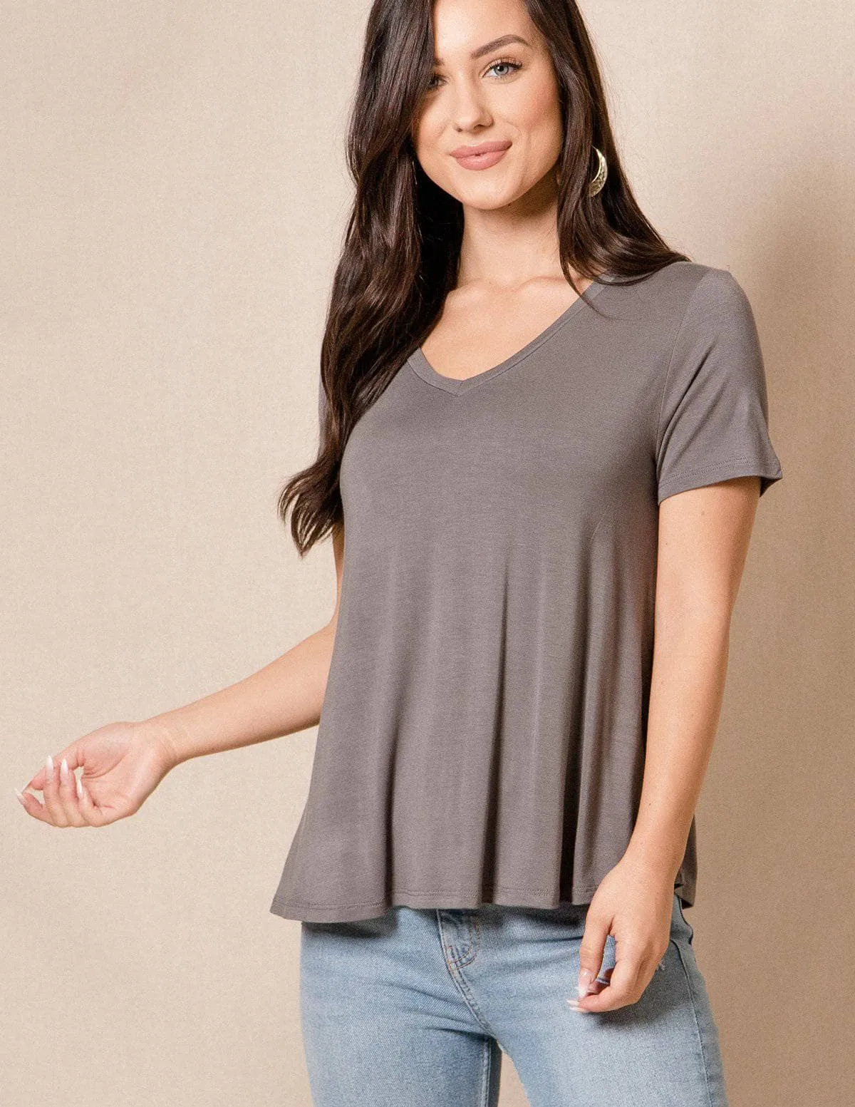 Bamboo V-Neck Tee