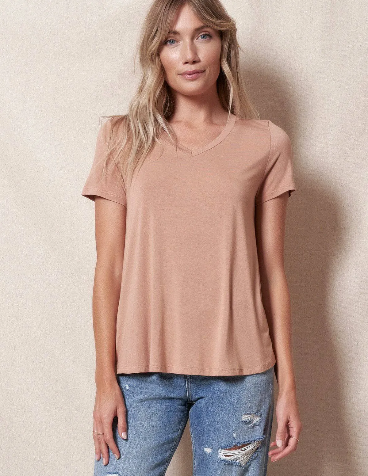 Bamboo V-Neck Tee