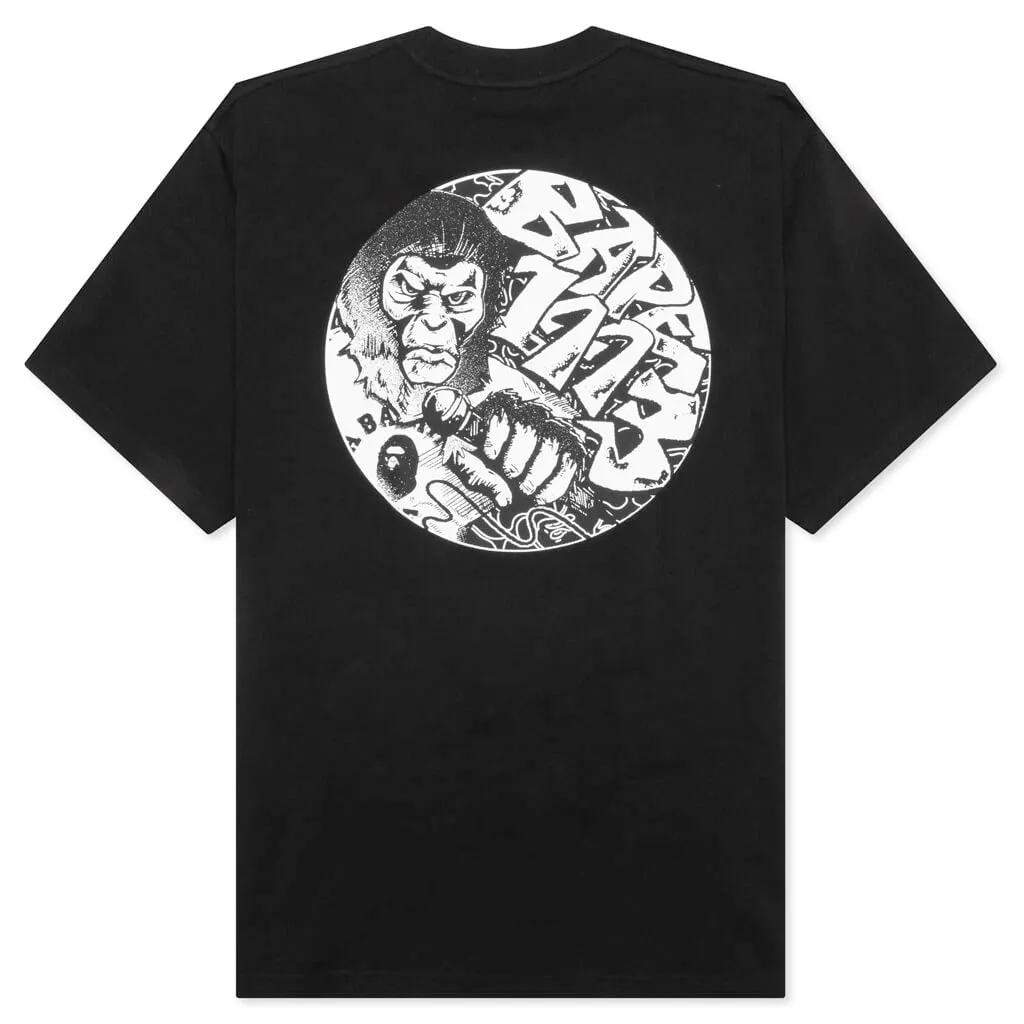 Bape Comics Graphic Tee - Black