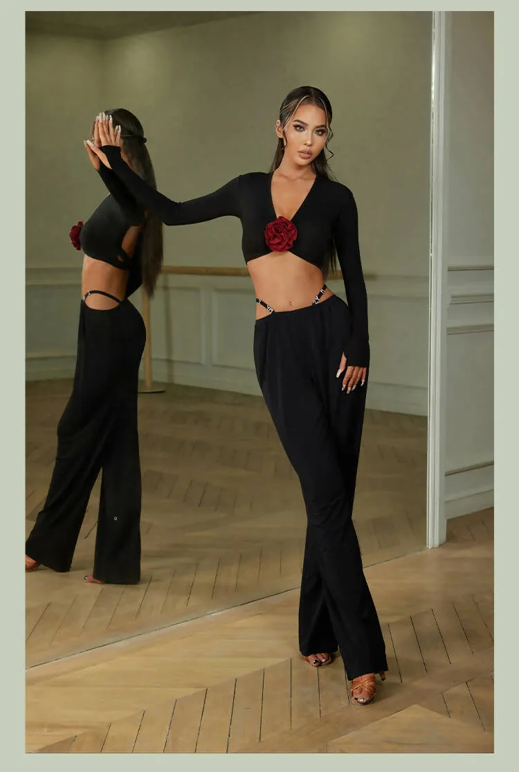 Bold Latin Dance Practice Outfit | 2259