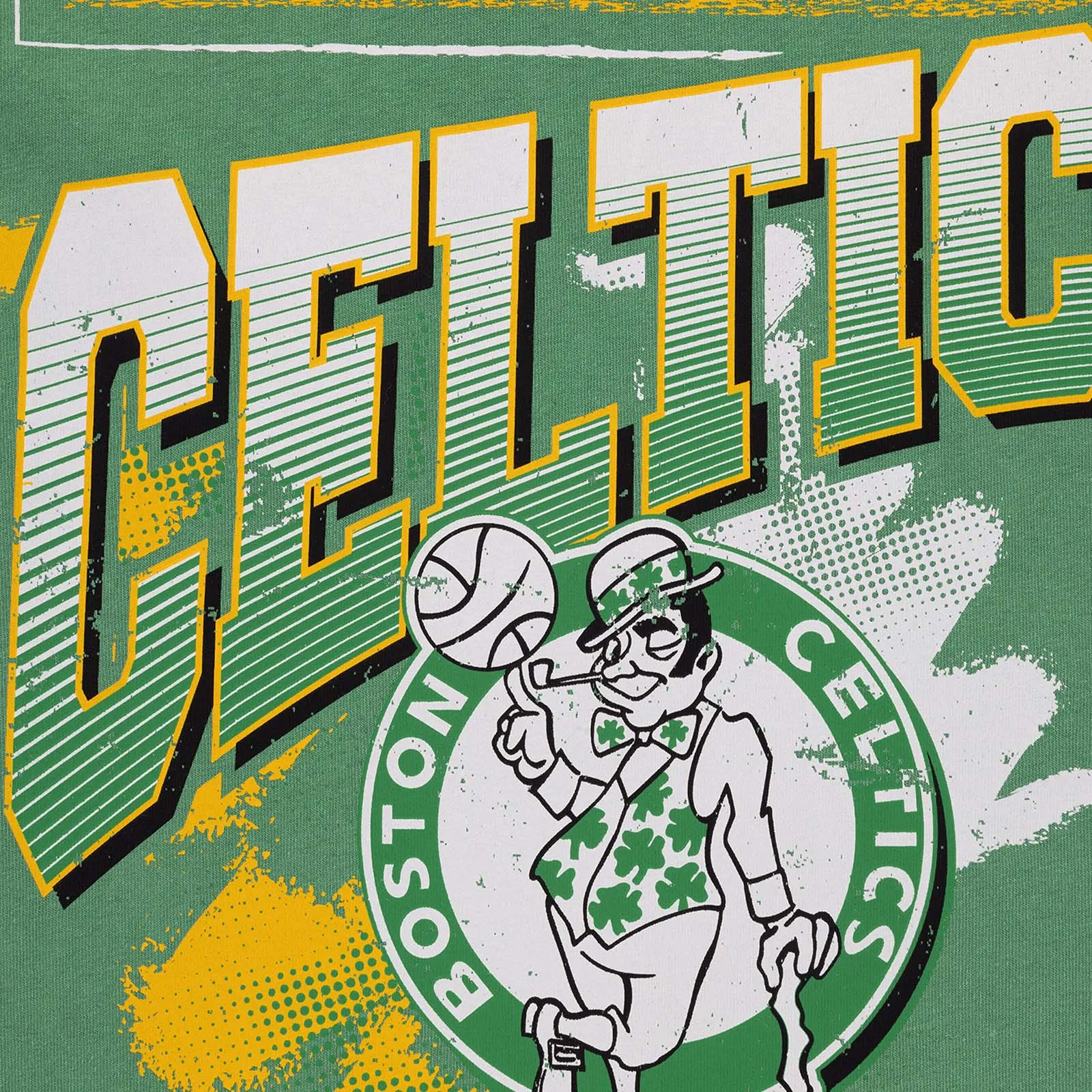 Boston Celtics Brush Off 2.0 T-Shirt - Green